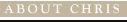 Chris Cole-Clark Interior Designer - About Chris